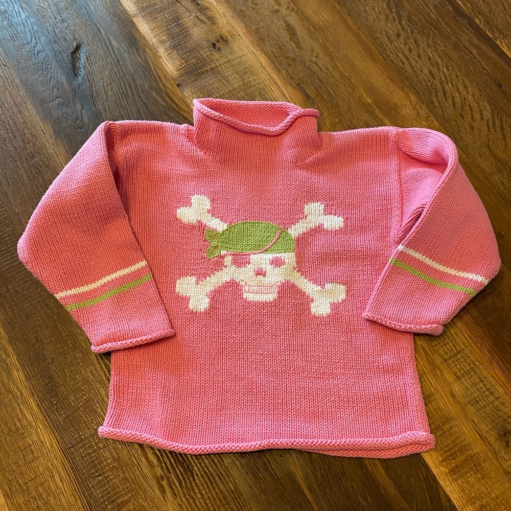 Preppy 🏴‍☠️ Pirate Girl Sweater 🌸6